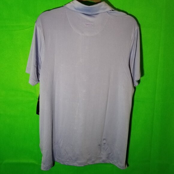 HEAD Polo Shirt Men Small Powder Blue Performance UV Protection Golf NWT - Picture 2 of 6